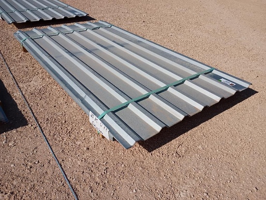 (63 pcs) U Panels 6ft Long, Galvalume