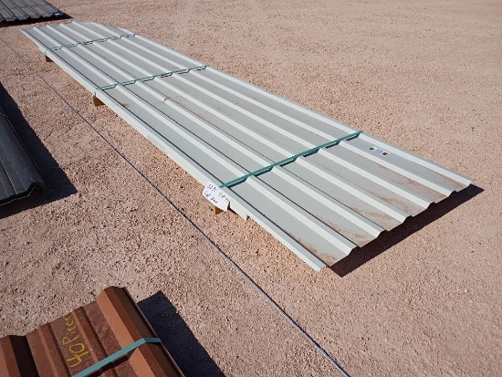 (52 pcs) U Panels 11' 11'' Long, Light Stone
