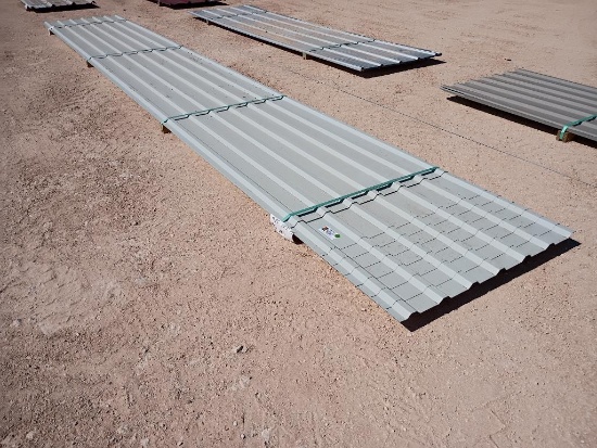 (14 pcs) U Panels 20' 2'' Long, Polar White