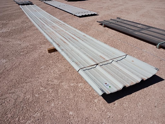 (14 pcs) R Panels 30ft Long, Light Stone