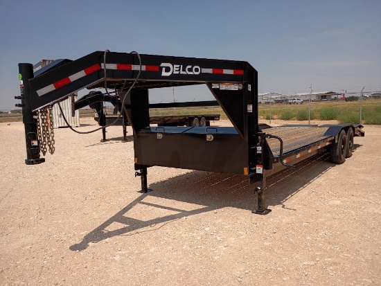 2026 Delco 24Ft Gooseneck Trailer