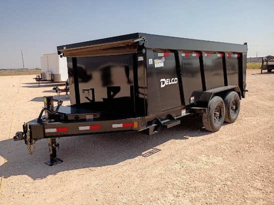 2026 Delco 14Ft Dump Trailer