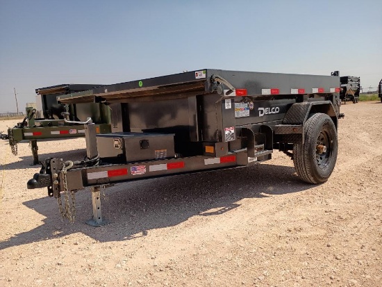2026 Delco 8Ft Dump Trailer
