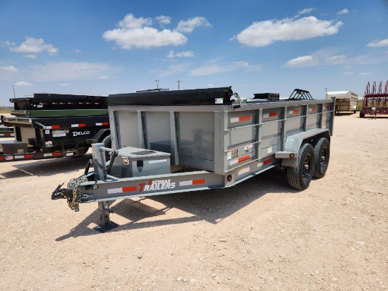 2026 Escobar 14ft Dump Trailer