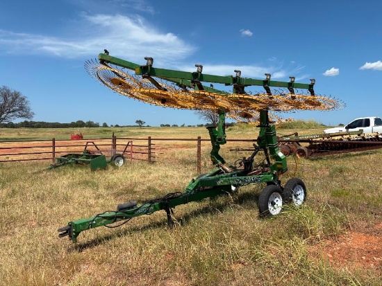 12 Wheel Hay Rake