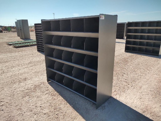 (25 Bin) Metal Bolt Bin