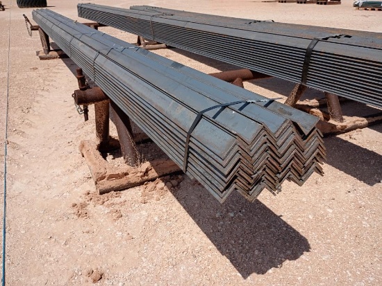 (67) Pcs 2'' x 2'' x 3/16'' Angle Iron, 20 Ft Long
