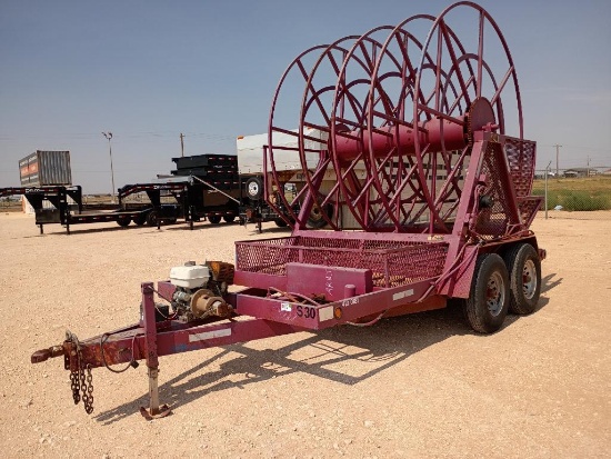 2017 Shop Built Hydraulic Hose Reel Trailer