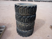 (4) Foam Filled Tires for Genie Manlift, 315/55 D 20