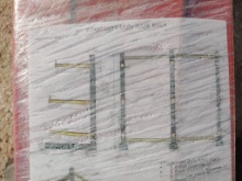 3 Post Light Duty Tube Rack