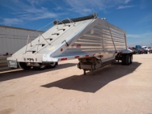 Travis Aluminum Belly Dump Trailer VIN# 11135