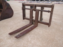 Telehandler Fork Carriage w/4ft Forks