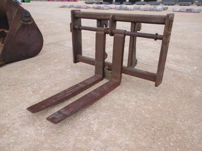 Telehandler Fork Carriage w/4ft Forks