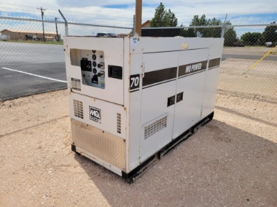 MQ Power Whisperwatt DCA-70SSJU 70 KW Generator