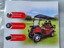 Electric Golf Cart (Color Black)