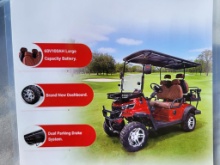 Electric Golf Cart (Color Black)