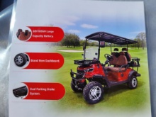 Electric Golf Cart (Color Black)