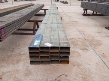 (16) pcs Hot Rolled 2'' x 4" Rec Tubing