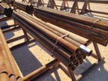 (19) 7Ft 2 7/8" Fence Post