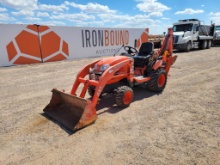 Kubota BX24D Tractor/Backhoe