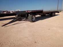 Shop Built Step Deck Bale Trailer