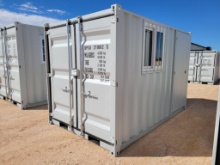 460 CU.FT Container w/ 1 Side Door & Window