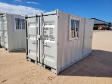 333 CU.FT Container w/ 1 Side Door & Window