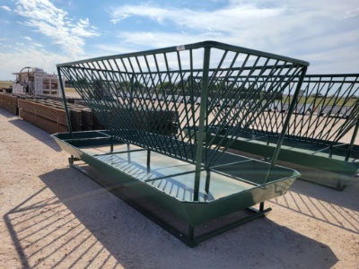 13Ft x 6Ft Livestock Hay & Grain Feeder