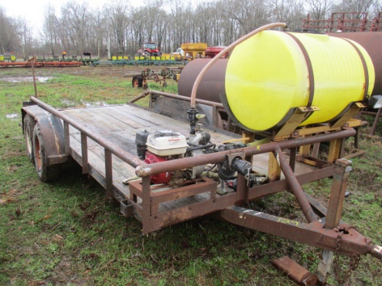 14 ft trailer with tank