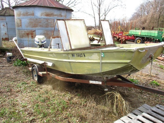 Polar Craft River Boat