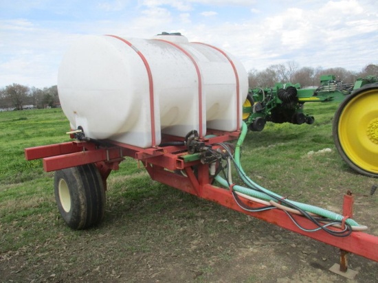 Dolly Nurse Tank For Fertilizer Applicator