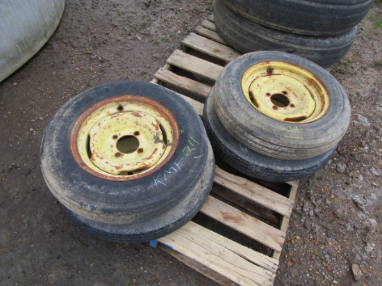 (4) Implement Tires