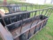 (3) Metal Cattle Feeders