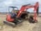 Kubota U35-4 Trackhoe