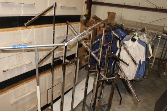 Assortment of Clothing Racks – 4 Total