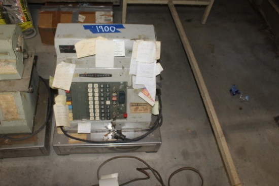 Vintage Monroe Sweda Cash Register