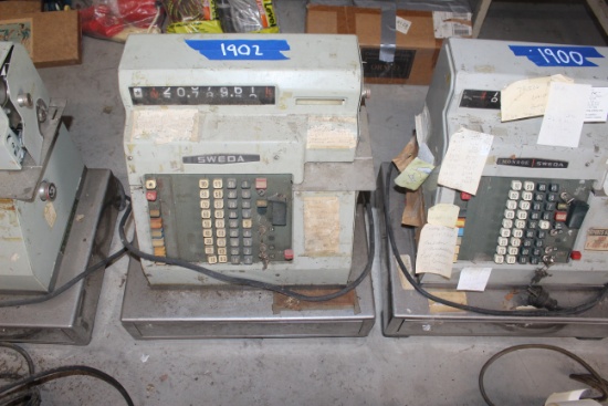 Vintage Sweda Cash Register