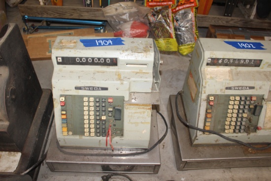 Vintage Sweda Cash Register