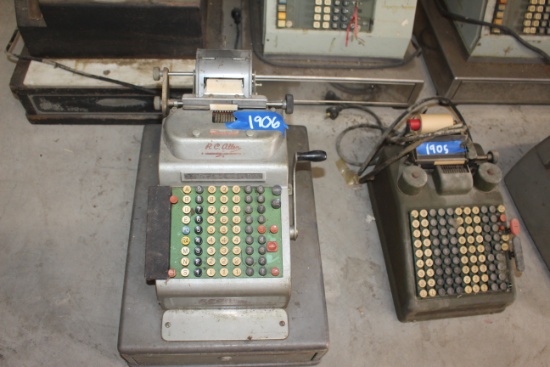 R.C. Allen cash register – adding machine – Vintage