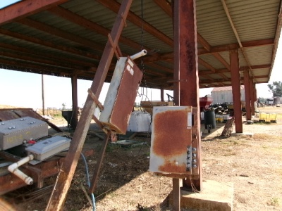 All of the Meters and Switch Boxes & Poles