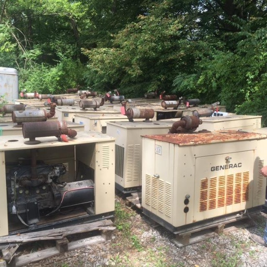Generac Generators 25 KW and 15 KW - Springfield , IL (66 Units)