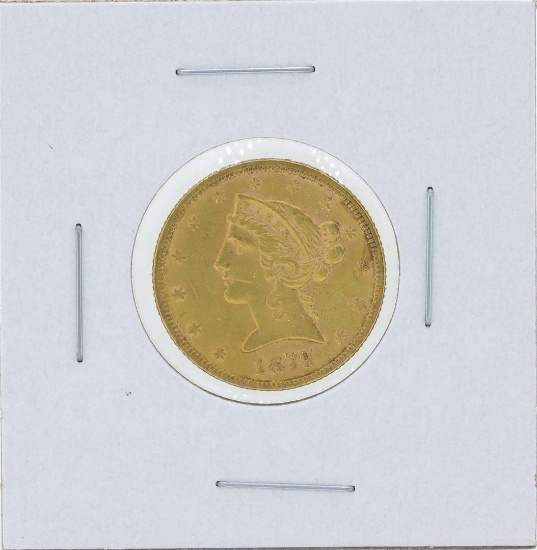 1879 $5 Liberty Head Half Eagle Gold Coin