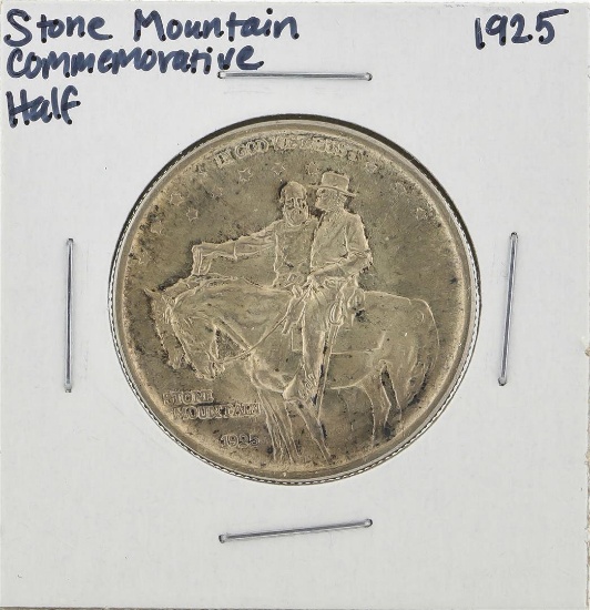 1925 Stone Mountain Memorial Commemorative Half Dollar Coin