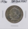 1936 Bridgeport Centennial Commemorative Half Dollar Coin