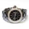 Chanel Ladies J12 Ceramic & Stainless Steel 33mm Black Diamond Dial Watch