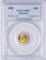 1903 $1 Jefferson Louisiana Commemorative Gold Dollar Coin PCGS MS65
