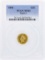1854 $1 Indian Princess Gold Dollar Coin Type 2 PCGS MS62