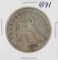 1871 $1 Liberty Seated Silver Dollar Coin