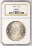 1897-O $1 Morgan Silver Dollar Coin PCGS AU58