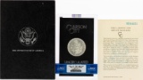 1891-CC $1 Morgan Silver Dollar Coin GSA Hoard NGC MS62 Top-100 VAM-3 w/Box & CO
